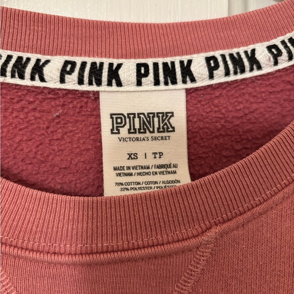 Victoria secret pink crew neck sweatshirt XS - Picture 3 of 3